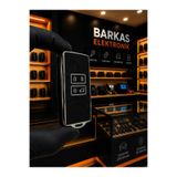 BARKAS ELEKTRONİK Austral Megane E-Tech Clio Megane 4 Captur Kadjar Talisman Anahtar Kılıfı Siyah Gümüş