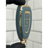 Barkas Elektronik Ford Kuga Focus Mondeo Bmax Cmax Smax Anahtar Kılıfı Gri Gold - Gri - Gold