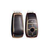Barkas Elektronik Mercedes B C E Sınıfı C180 C200 W205 W213 E200 300 Anahtar Kılıfı - Siyah