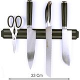 BarkoFix Mıknatıslı Bıçak Askısı Bıçak Tutucu Mıknatıs Askılığı 33 cm Bıçak Askı Standı