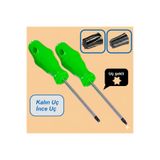 BarkoFix Torx T15 T20 Çamaşır Bulaşık Makinesi Fırın Kapağı Sökme 2 'li Tork Tornavida Seti 6 Köşeli Uç Torna