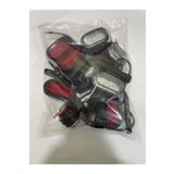 BARLAS OTO LED OVAL TAKOZ LAMBA 8 LEDLİ [10ADET] BEYAZ-KIRMIZI