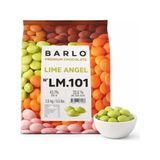 Barlo Chocolate Barlo Premium Lime Angel Limonlu Pul Çikolata 2.5 kg - 2,5 kg