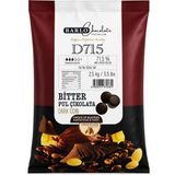 Barlo Chocolate Premium Bitter Pul Çikolata 2,5 kg (%71,5)