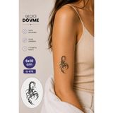 Barly Akrep Mini Geçici Dövme Tattoo