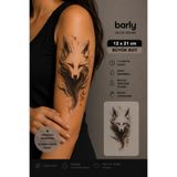 Barly Tilki Geçici Dövme Tattoo