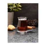 BARMUDO Linka Çay Seti 6 kişilik12 parça 6 ad bardak ve 6 ad ithal tabaklı