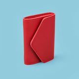 Barnaby 7x11 cm Kırmızı Yatay Akordiyon PVC Kartlık