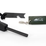 BARNETTA BÜYÜK BOY MAGNEZYUM ÇUBUĞU ATEŞ BAŞLATICI ÇAKMAK TAŞI SURVIVAL ACİL DURUM ÇAKMAĞI
