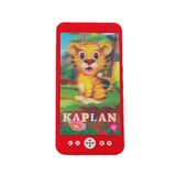 Barney Mood Pilli Sesli Işıklı 3d Kaplan Oyuncak Telefon