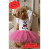 Barneystore Kedi Köpek İsimli Tütü Elbise