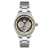 Baron Grand Date Calendar Open Heart Automatıc Es-8187-22 Erkek Kol Saati