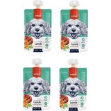 Baron Pet Wanpy Kuzu Havuç Köpek Et Ezmesi 90 gr x 4