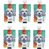 Baron Pet Wanpy Kuzu Havuç Köpek Et Ezmesi 90 gr x 6