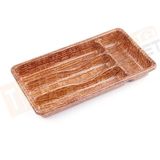 Baroness BRNS-10887 Ahşap Renk, 4 Bölmeli Çekmece Içi Kaşıklık - 36X20 cm