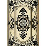 Baroque Bloom: A Classic Unruled Notebook: 110 Page 7x10 Inch Vintage-Inspired Journal | Unlined Pages for Drawing, Writing & Creative Expression | Matte Cover Finish