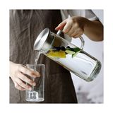 Barotti 1200ML Borasilikat Cam Sürahi - Option-1 - 51R-Turuncu