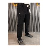 barozzi Erkek tactical outdoor kargo cepli siyah pantolon su itici shotf shell mevsimlik