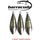 Barracuda 120 Gram Surf Olta Kurşunu 3 Adet - 120 Gr 3Adet