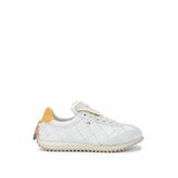 Barracuda Erkek Hakiki Deri Beyaz/Taş/Turuncu Sneakers & Spor Ayakkabı 511 BU3545 ERK AYK Y24 MARMO/CAMELIA/ORANGE