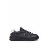 Barracuda Erkek Hakiki Deri Siyah/Beyaz Sneakers & Spor Ayakkabı 511 BU3510A ERK AYK Y24 DENIM NERO/BIANCO