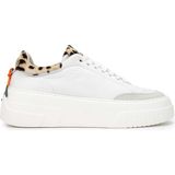 Barracuda Kadın Deri Beyaz/leopar Sneakers & Spor Ayakkabı 511 BD1202C Bn Ayk Y24 Camelıa/abıp/marmo - Beyaz - Leopar