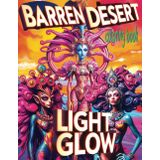 BARREN DESERT LIGHT GLOW coloring book: 51 Pages Of Alien Persons Who Illuminate The Planet Waiting For Color Application By Youthful Elderly, Teens, Adults, And Kids