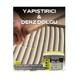 BARS Epoksi Derz Dolgusu ve Yapıştırıcı Suya, Kimyasala Dayanıklı Seramik Mermer Uygun 5 Kg Renk: Krem