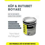 Bars Küf ve Rutubet Önleyici, İç ve Dış Cephe, Duvar Boyası 0,75 Kg - 0,75 lt