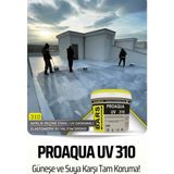 Bars Proaqua Uv 310, Uv Dayanımlı, Süper Elastik, Akrilik Su Yalıtım Malzemesi, Iç ve Dış Mekanlarında, Beton ve Şap Zeminlerde, Seramik, Mermer, Karo Kaplı Zeminlerde, Çatılarda, Dere ve Oluklarda - 5 Kg - Gri