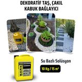 Bars Probinder Dekoratif Taş, Çakıl ve Kabuk Bağlayıcı Şeffaf Solüsyon – Dayanıklı ve Kolay Uygulama 10 Kg