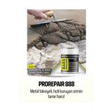 BARS REÇİNE BETON 888, Metal Takviyeli, Hızlı Kuruyan, Ağır Yük İçin Zemin Tamir Harcı 19 kg