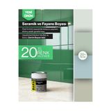 BARS Seramik & Fayans Boyası İç Mekanlar Zemin ve Duvar Dönüşüm Boyası 5 Kg Seramik ve Fayans Boyası