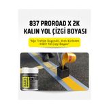 BARS Soğuk Döküm Kalın Yol Çizgi Boyası, Hızlı Kuruyan, Esnek Yapı, Termoplastik TYC4634CEBBF810D3742CD800