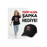 barsdepo Billie Eilish Baskılı Tişört – ŞAPKA Hediyeli Set | PREMİUM Kalite