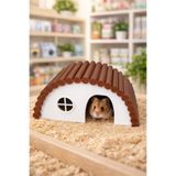 barsdepo Hamster Evi Kütük Tasarımlı – Dekoratif ve Güvenli Kemirgen Yuvası