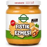 Barseren Fıstık Ezmesi 400 Gr Şekersiz Katkısız %100 Yer Fıstığı