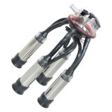 Bartech Memelik Komple Kauçuk 240CC Krom Sağım Demeti