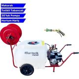 Bartech PM200 Ilaçlama Tankı Tetikli Tabanca 200LT 30 Luk Pompa Hortumsuz