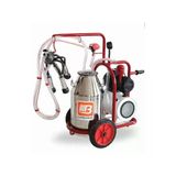Bartech Universal Tek Sağım Kuru Pompa Alüminyum Tek Güğüm 40 L Süt Sağım Makinesi