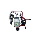 Bartech Yaprak Tekli İnek Süt Sağım Makinası C30 Krom Güğüm Kuru 30lt