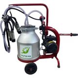 Bartech Yaprak Tekli İnek Süt Sağım Makinesı C30 Alüminyum Güğüm Kuru 30lt