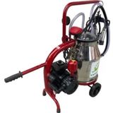 Bartech Yaprak Tekli İnek Süt Sağım Makinesı C30 Krom Güğüm Kuru 30lt