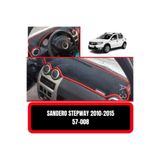 Barteg Dacia Sandero Stepway 2010-2015 Torpido Koruyucu Torpido Halısı Kılıf Havlu Örtü