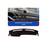 Barteg Mercedes - Benz W210 1995-2002 Torpido Koruyucu Torpido Halısı Kılıf Havlu Örtü