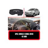 Barteg Opel Corsa D 2006-2014 Torpido Koruyucu Torpido Halısı Kılıf Havlu Örtü