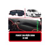 Barteg Peugeot 206 Küçük Ekran Torpido Koruyucu Ön Göğüs Halısı Kılıf Havlu Örtü