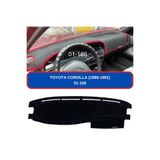 Barteg Toyota Corolla 1988-1991 Torpido Koruyucu Torpido Halısı Kılıf Havlu Örtü