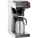 Bartscher Kahve Makinesi Contessa 1002, Paslanmaz Çelik Vakumlu Sürahi, 2 L Filtre Kahve, 1,4 Kw, Catering Için - Siyah