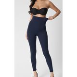 baruccafashion Yüksek Bel Sıkılaştırıcı Toparlayıcı Lacivert Korse Tayt